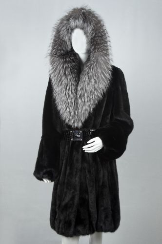 Шуба женская мех норка