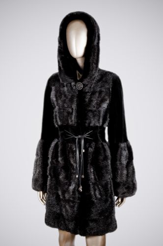 Шуба женская мех норка