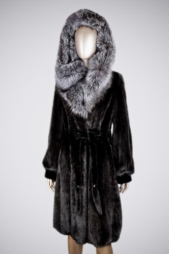 Шуба женская мех норка